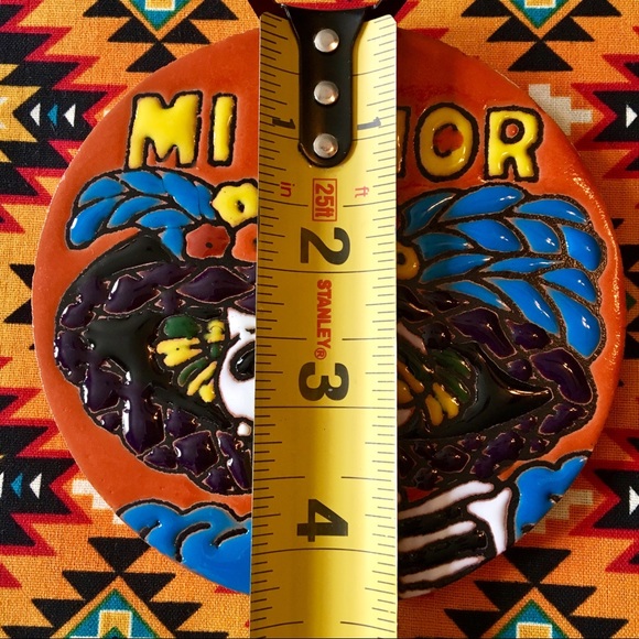 NWT Dia de Los Muertos 💀 Mi Amor ♥️ tile/coaster! - Picture 3 of 4